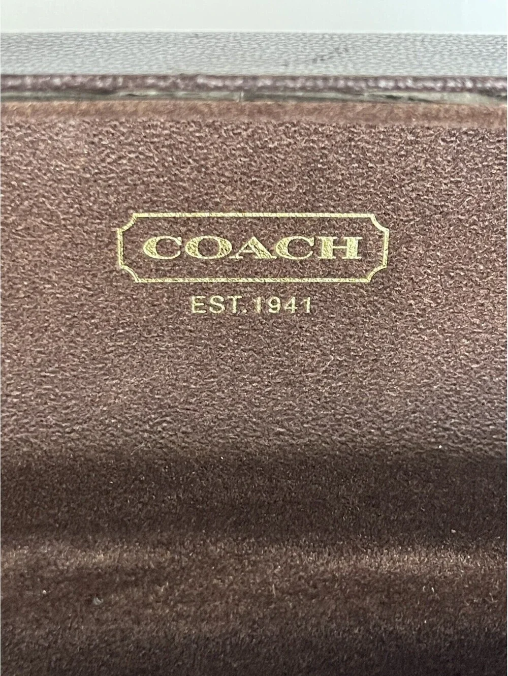 Coach Glasses Or Reading Glasses Hard Clamshell Case